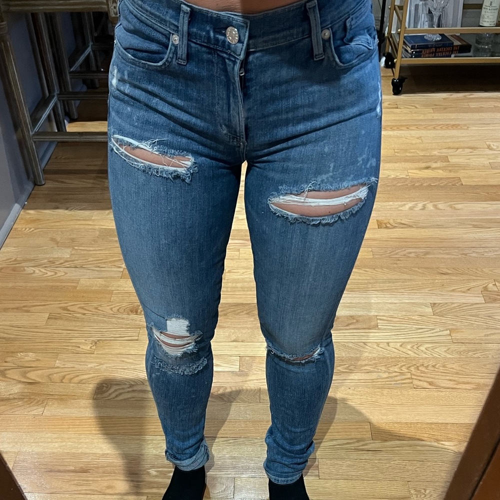 AGolde ripped jeans size 27